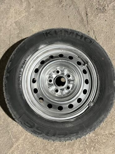 железные диски r13: Колеса в сборе 205 / 60 / R 15, Лето, Б/у, Комплект, Легковые, Железные, отверстий - 5