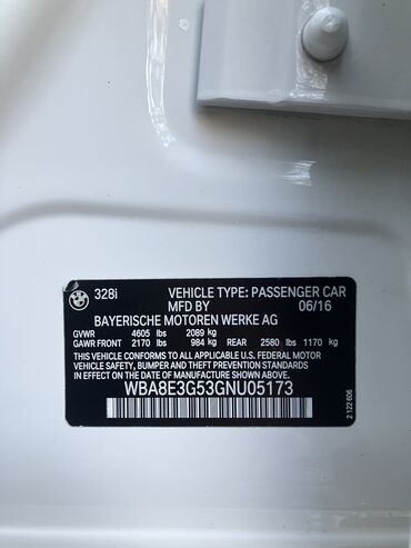 BMW: BMW 3 series: 2016 г., 2 л, Автомат, Бензин, Седан — 9