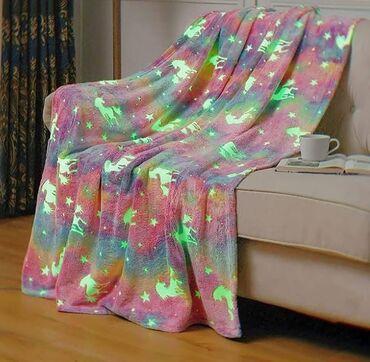 Ćebad i pokrivači: Pliš, Veličina - Za decu, bоја - Šareno — 1