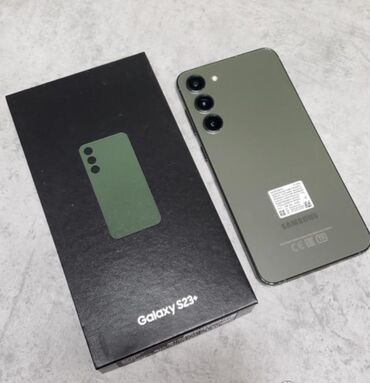 компью: Samsung Galaxy S23 Plus, Б/у, 256 ГБ, цвет - Зеленый, 1 SIM