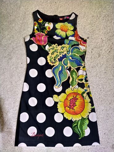 haljine za plažu zara: Desigual S (EU 36), color - Black, Other style, With the straps