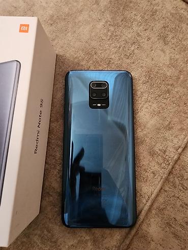 xiaomi televizor: Redmi Note 9S, 64 GB, rəng - Göy, Barmaq izi — 2