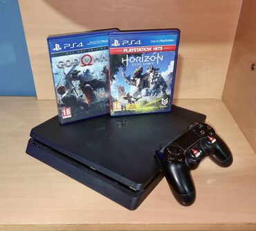 cena kamera: Sony Playstation 4 Slim + God of War 4 + Horizon Zero Dawn! ★ SNIŽENA