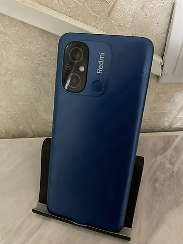 redmi note 17: Redmi, Redmi 12C, Б/у, 128 ГБ, цвет - Синий, 2 SIM — 1