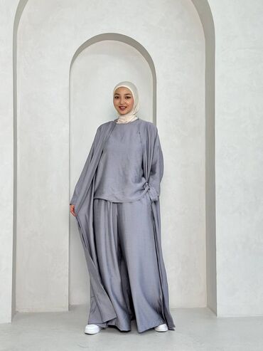платье мусульманский: Повседневное платье, Made in KG, Лето, 3XL (EU 46), 4XL (EU 48), 5XL (EU 50)