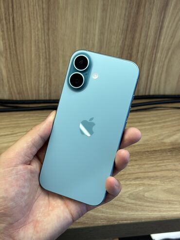 айфон 16 розовый: IPhone 16, Колдонулган, 128 ГБ, Жашыл, Каптама, Коргоочу айнек, Бөлүп төлөө менен, 95 %