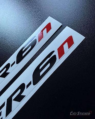 stikeri: Kvalitetne ER-6n nalepnice sa natpisom, namenjene za motocikle — 3