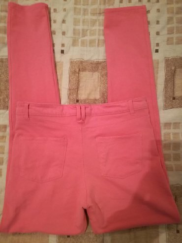 trikotazne pantalone: Terranova pantalone rastegljive,vel:L,kao nove,pamuk I likra 5%