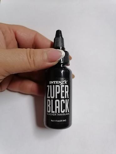 zene baletanke: INTENZE Zuper Black – profesionalna crna tetovažerska boja - — 6