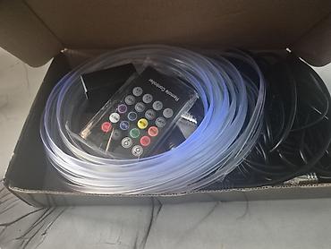 gizli gps: Avtomobil üçün RGB LED işıqlandırma komplekti – fiber optik — 1