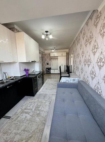квартиры кызыласкер: 1 комната, 40 м², Элитка, 7 этаж, Евроремонт