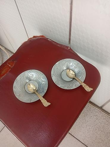 bıcaq seti: Nəlbəkilər, 2 ədədli dəst, rəng - Gümüşü, Metal — 5