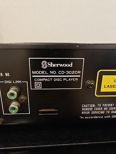 Другая аудиотехника: CD-проигрыватель Sherwood CD-3020R - Полноразмерный стационарный — 8