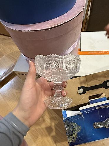 ice cream: Набор десертных креманок YI HENG Glass Ware - Материал: прозрачное — 2