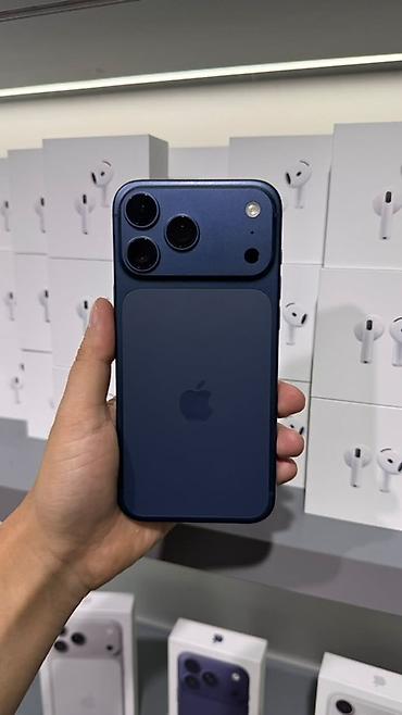 IPhone 17 Pro Max, Б/у, 512 ГБ, Синий, 98 %