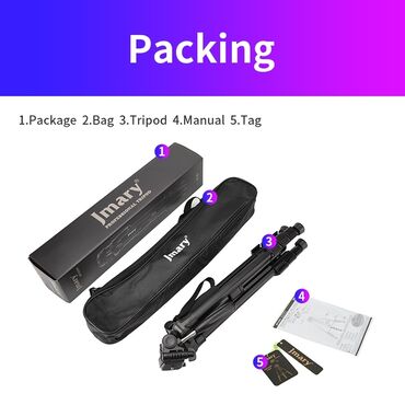 Digər foto və video aksesuarları: 👉QİYMƏTLƏR 39 AZN BAŞLAYIR ✅️Orginal ve Yüksek Keyfiyyetli Tripod — 8