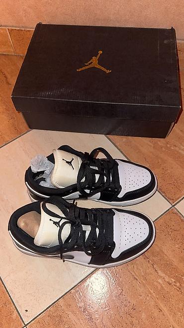 Кроссовки и спортивная обувь: Məhsul: Nike Air Jordan Low (qara–ağ) - Model: Air Jordan 1 Low - — 2