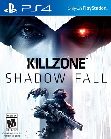 playstation 4 üçün oyunlar: Ps4 üçün killzone shadow fall oyun diski. Tam yeni, original