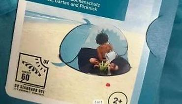 Šatori za decu: Dečiji pop-up šator za plažu u obliku ajkule – Livarno Home - Dizajn — 8