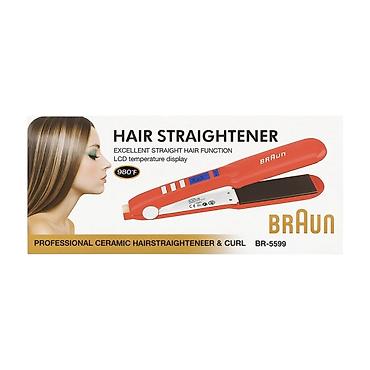 red island: №: 13587 Məhsulun adı: Saç ütüsü BR-5599, 250 Vt, Red Brend: No Brand — 1