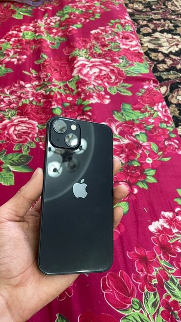 iphone 7 128: IPhone 13, Колдонулган, 256 ГБ, Midnight, Коргоочу айнек, Каптама, 71 %