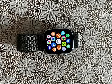 Smart saatlar: İşlənmiş, Smart saat, Apple, Suya davamlı, rəng - Gümüşü — 2