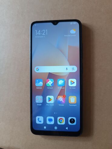 Redmi: Redmi 12C, 128 GB, rəng - Qara, Sensor, Barmaq izi, İki sim kartlı
