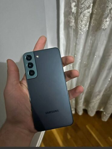 Mətbəx texnikası: Samsung Galaxy S22, 128 GB, rəng - Yaşıl, Barmaq izi, Face ID