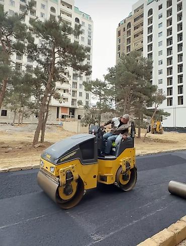 kuce qapilari: Xidmət: Asfaltlanma və yol örtüyünün qurulması Təsvir: - Hava-isti — 2