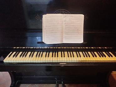 Musiqi alətləri: Şaquli piano – klassik qara korpusda, 88 klavişli - Korpus: yüksək — 6