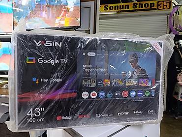 cd disk: Телевизор YASIN 43" (109 см) с Google TV - Диагональ: 43 дюйма (109 — 1