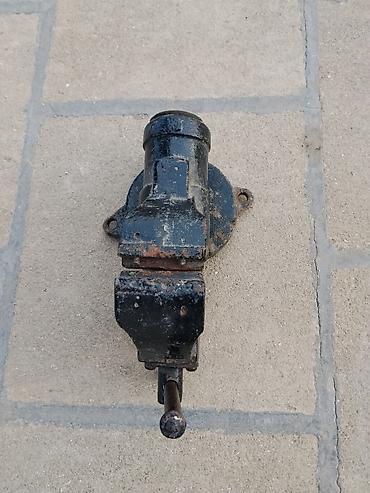 Тиски: Dəzgah üçün metal sıxac (mengene) - Material: tökmə dəmir, ağır və — 2