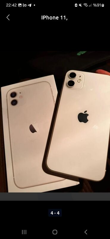 kohne telfonlar: IPhone 11, 128 GB, Zəmanət, Barmaq izi, Face ID