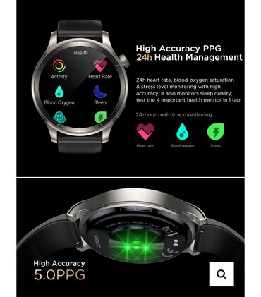 Smart saatlar: Smart saat, Joyroom, Suya davamlı, rəng - Qara — 4