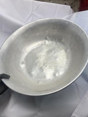 piknik süfrəsi: Kasalar, 1 əd, rəng - Gümüşü, Metal, SSRİ — 1