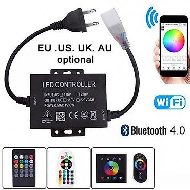 Rasveta: LED traka vodootporna za spoljnu upotrebu 220V Bluetooth. PROLEĆNA — 14