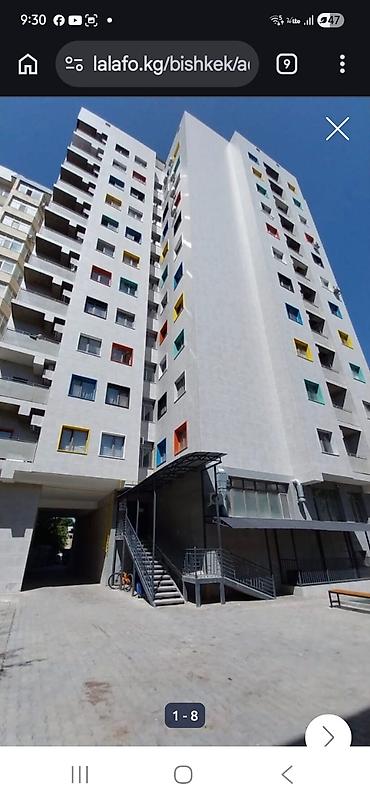 дизайнерская: 1 комната, 49 м², Золотой квадрат 8 этаж, Евроремонт — 3