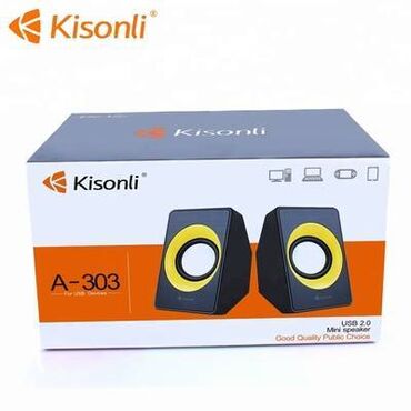 колонки для компа: Колонки 2.0 Kisonli A-303 для ПК и ноутбука, USB + 3.5mm, 2x3W, 20Hz-