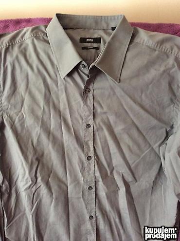 bgd bully: Original Hugo Boss kosulja L RED LINE ( crveni Boss ) 95% cotton 5% — 6