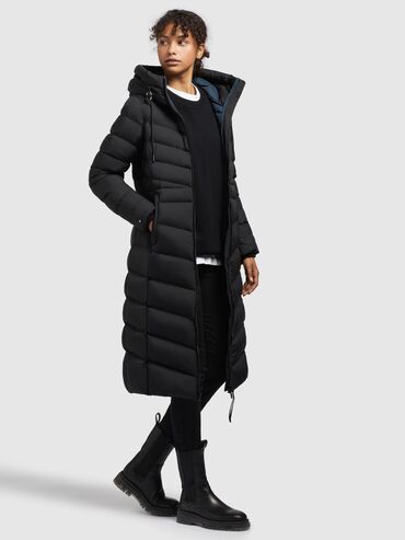 зимние спортивные куртки: Пуховик, Длинная модель, Германия, Ультралегкий, M (EU 38)