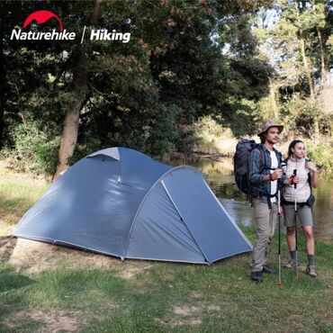 место для рыбалки: 🟠 Палатка 4-х местная Naturehike P-PLUS 🟠 ⠀ Палатка классической