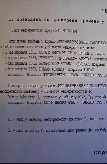Kupujem kuću: Vikendica u Vincima pored Dunava sa velikim placem i uređenim — 9