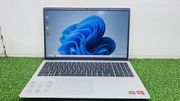 компьютер офисный: Ноутбук, Dell, 16 ГБ ОЗУ, AMD Ryzen 5, 15.6 ", Б/у, Для работы, учебы, память SSD