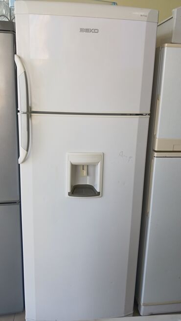 Soyuducular: İşlənmiş 2 qapılı Beko Soyuducu Satılır, rəng - Ağ, Dispenserli