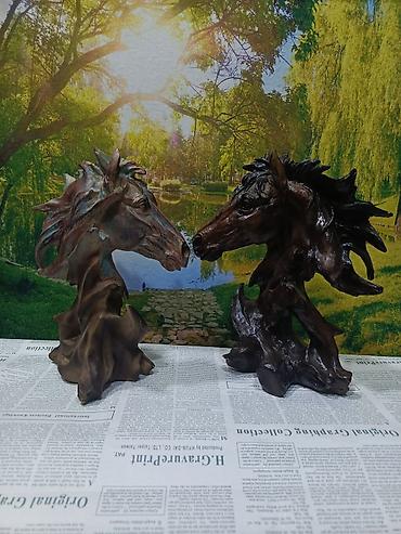 at figurları: Fiqur, Keramika, rəng - Qəhvəyi — 3