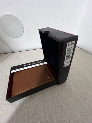 Novčanici: Muški novčanik, Tommy Hilfiger, Materijal: Koža — 4