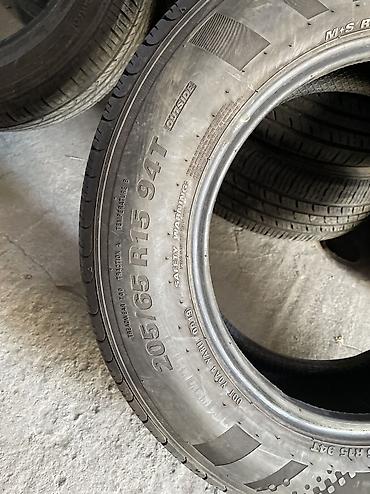 2 gr: Шины 205 / 65 / R 15, Лето, Б/у, 1 шт, Легковые, Корея, Kumho — 2