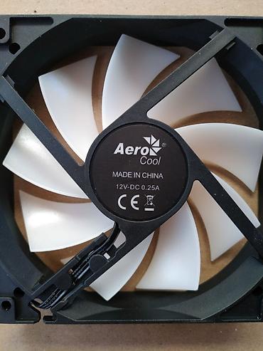 Настольные ПК и комплектующие: Система охлаждения для ПК, Новый, AeroCool, Кулер, Для корпуса и блока питания — 9
