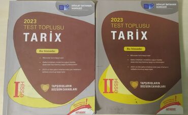 Velosipedlər: Tarix test toplusu 1-ci hissə 2023- 5 AZN Tarix test toplusu 2-ci
