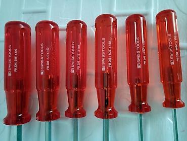 wolf gradnja: Swiss Tools colovni imbusi razne velicine sa rukohvatom PB 208-9/64 — 2